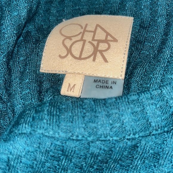 Chasor Waffle Knit top Lush - Picture 4 of 6